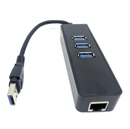 מפצל USB3.0 To Giga LAN With 3USB3.0 HUB Port