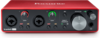 כרטיס קול Scarlett 2i2 G3 שתי כניסות מיקרופון איכותיות FOCUSRITE