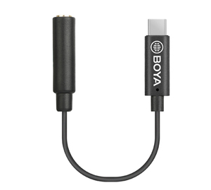 BOYA BY-K4 3.5mm TRS (Female) to Type-C (Male) Audio Adapter