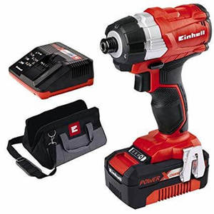 מברגת אימפקט 18V + סוללה 4.0AH Einhell