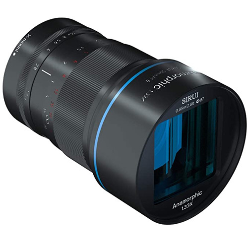 עדשה Sirui 50mm F1.8 Anamorphic 1.33X
