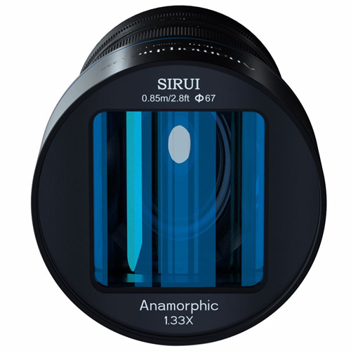 עדשה Sirui 50mm F1.8 Anamorphic 1.33X