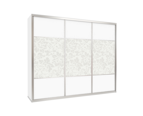 ארון הזזה 3 דלתות דגם 210/3 TD דלתות מלמין - גובה 241 ס