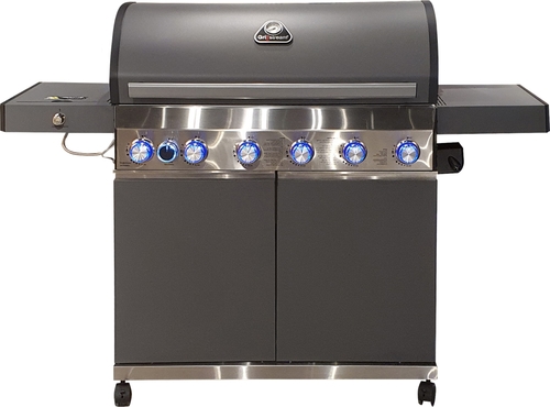גריל ‏גז GS Classic 6B+כירה Grill stream צבע אפור