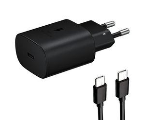 סט מטען מקורי Samsung W25 Type-c - יבואן רשמי