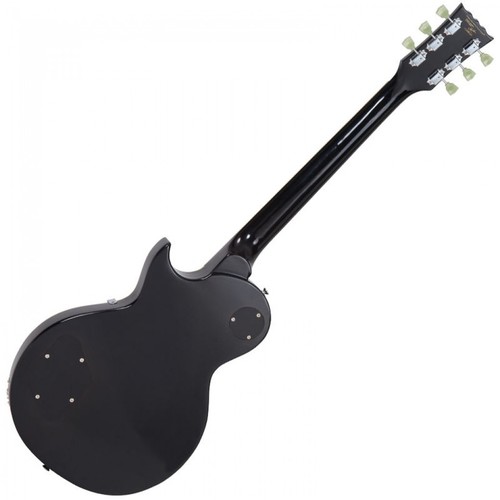 זווית נוספת vintage v100blk reissued gloss black electric guitar