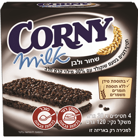 קורני שחור לבן- 4 יח'