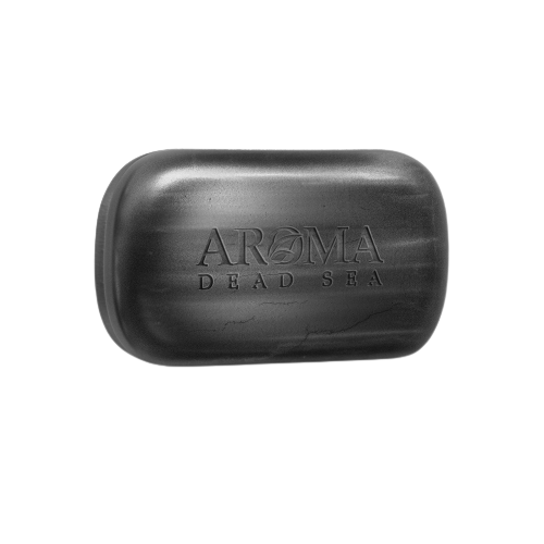 סבון בוץ שחור טבעי מכיל 110 גרם Aroma dead sea