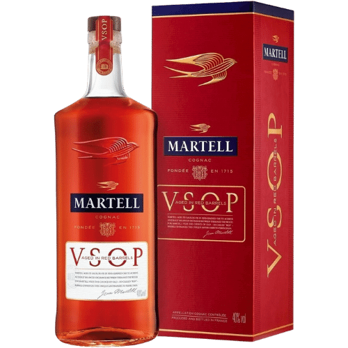 קוניאק מרטל VSOP חבית אדומה  עם קופסא 