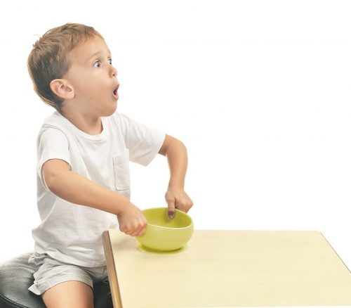 קערה מסיליקון - צהוב בננה