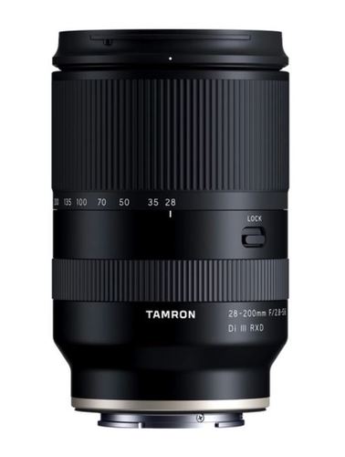 עדשה Tamron 28-200mm f/2.8-5.6 Di III RXD for Sony E