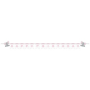 שרשרת דיגלונים Happy Birthday פיל וורוד 2.50 מטר