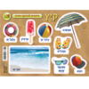 18 חיתוכים להדבקה ויצירה קיץ/ריטרם