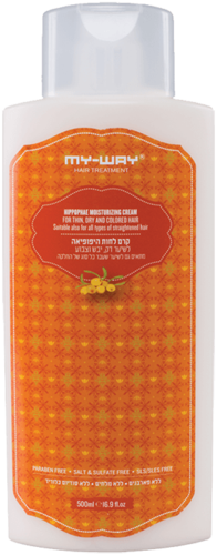 קרם לחות היפופיאה לשיער  מאי וואי - My Way Hippophae Moisturizing Hair Cream