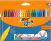 24 צבעי פסטל BIC 