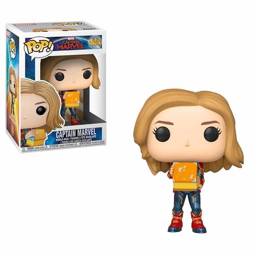 POP Captain Marvel W Lunchbox - אריזה פגומה