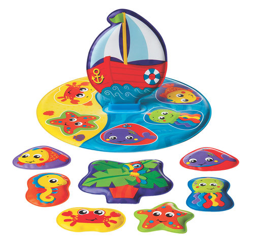 פאזל אוניה צף לאמבטיה לפעוטות PLAYGRO