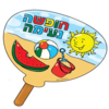 36 יצירה מניפה בתלת מימדית חופשה נעימה/ ריטרם