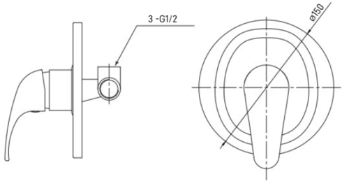 אינטרפוץ 3 דרך - דגם 2412A - אקוילה Aquila Uccelli Series