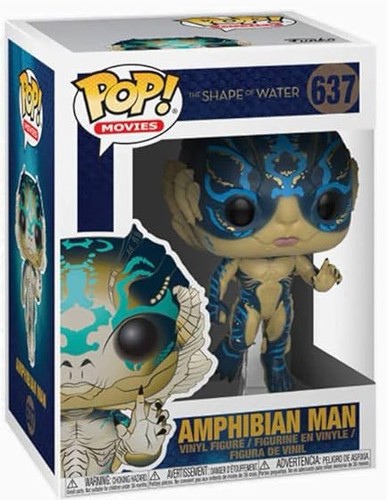 בובת פופ סרטים: צורת המים - האיש האמפיבי - Funko POP! Movies: Shape of Water - Amphibian Man #637