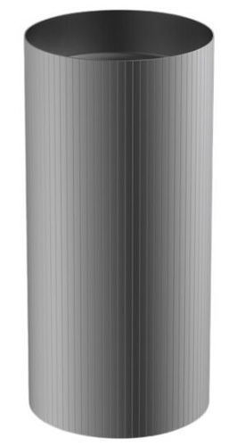 כיור עומד FREE STANDING נירוסטה פסים גוון גרפיט