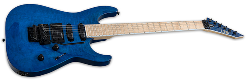 זוית נוספת ESP LTD MH-203QM See Thru Blue