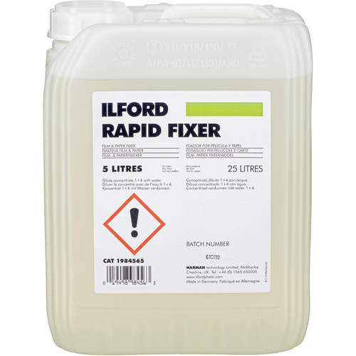 Ilford Rapid Fixer נוזל 5 ליטר
