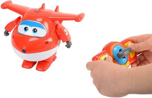 מטוסי על! ג'ט עם שלט רוקד, מדבר ומשנה צורה מרובוט למטוס