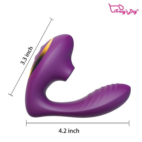 הלהיט החדש מ-YNET עכשיו בסקס פלאנט Tracy's Dog G-spot and Suction Vibrator