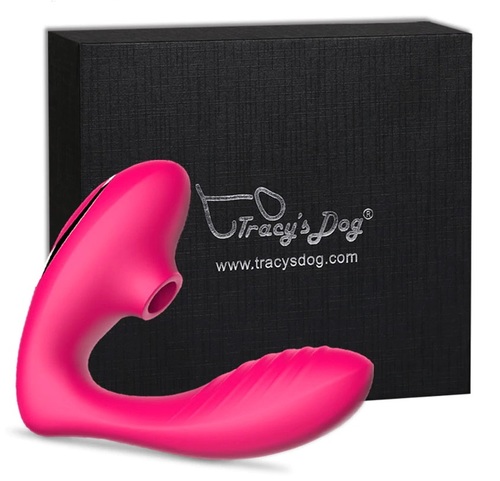 חדש באהבה ותשוקה Tracy's Dog G-spot and Suction Vibrator