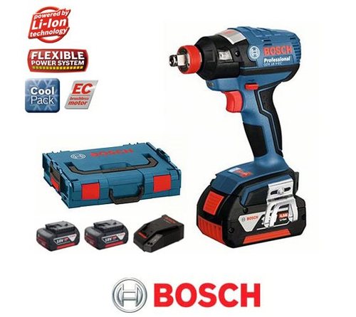 אימפקט GDX 18V EC ללא פחמים סוללות 5.0AH