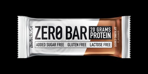 זירו בר דאבל שוקולד 20 גרם חלבון Zero Bar Double Chocolate