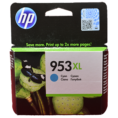 ראש דיו כחול HP 953XL F6U16AE