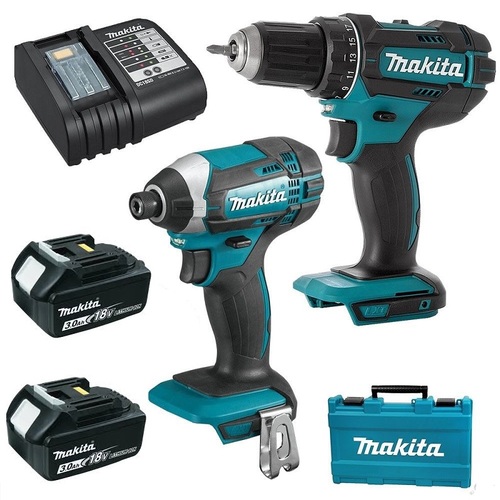סט 18V מקדחה + אימפקט DLX2246TX1 סוללות 5AH