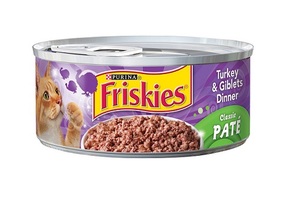פריסקיז שימורים לחתולים פטה עוף והודו Friskies Turkey