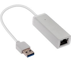 מתאם רשת USB2.0 ethernet adpter חיבור USB רגיל לכבל רשת RJ45