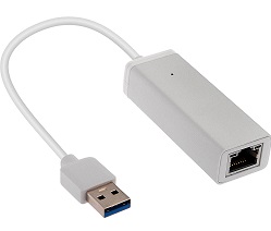 מתאם רשת USB2.0 ethernet adpter חיבור USB רגיל לכבל רשת RJ45