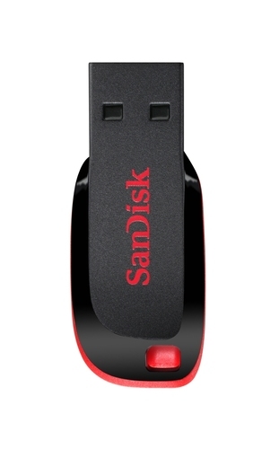 זכרון נייד USB ‏ SanDisk Cruzer Blade 128GB