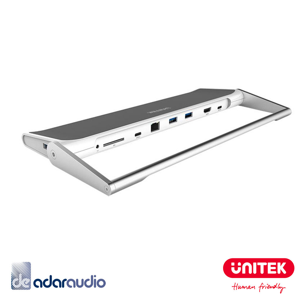 תחנת עגינה אוניברסלית Unitek USB 3.1 Type-C