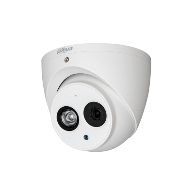 מצלמת כיפה HDCVI ברזולוציה של 8MP דגם HAC-HDW1801EM-A
