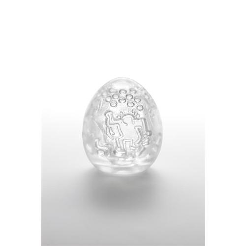 ביצת אוננות מקורית תוצרת יפן Tenga -  Egg Keith Haring Dance