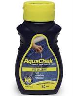 ערכת בדיקה AQUACHEK ארה"ב לבריכה (50 יח