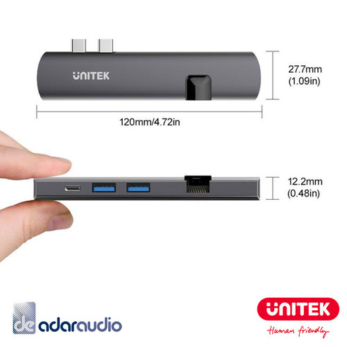 תחנת עגינה Unitek למחשבי מק