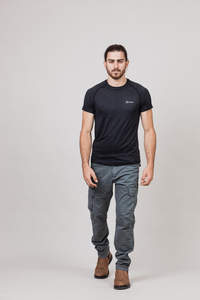 מכנס MELBOURNE COTTON STRETCH אפור בהיר - REDBACK
