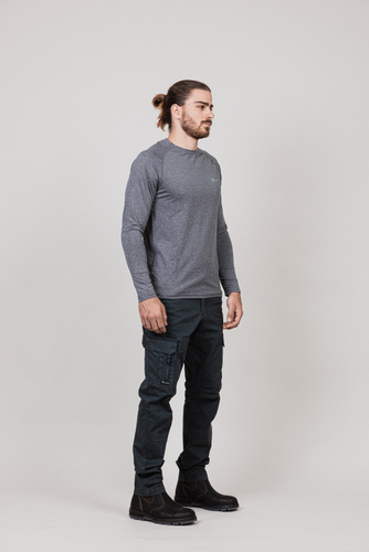 מכנס MELBOURNE COTTON STRETCH אפור כהה - REDBACK