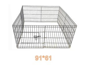 גדר גורים/רשת אימון לכלבים גובה 91 ס"מ 8 צלעות
