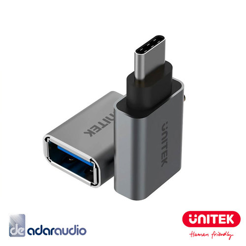 מתאם מ- USB C זכר ל-USB3.1 A נקבה Unitek