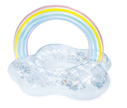 גלגל ים גדול מתנפח לילדים בצורת קשת וענן לגילאי 9 ומעלה