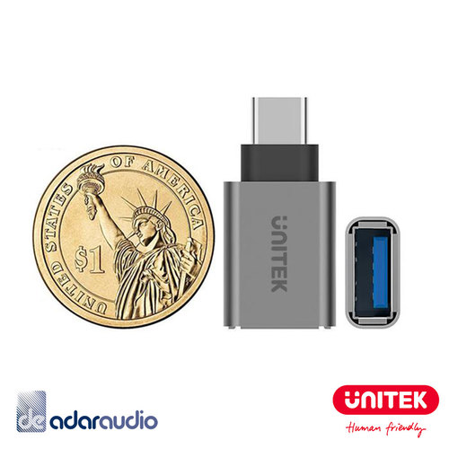 מתאם מ- USB C זכר ל-USB3.1 A נקבה Unitek