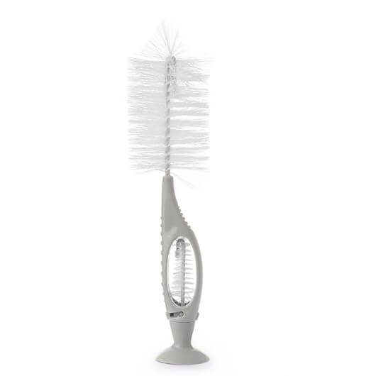 מברשת לניקוי פטמות ובקבוקים + מעמד נדבק - Flawless™ Bottle & Nipple Cleaning Brush